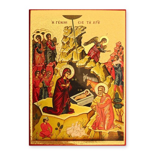 Ikone geburt christi groß - ikone,
