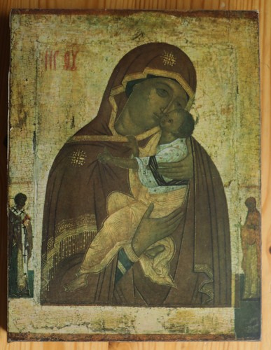 Ikone madonna mit kind - ikone,