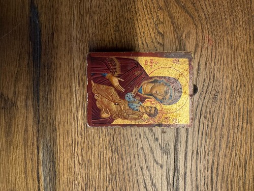 Byzantinische ikone maria - byzantinische,