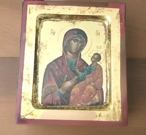 Original ikone mit - original, zertifikat