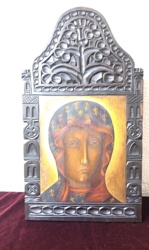 Ikone schwarze madonna von - ikone,