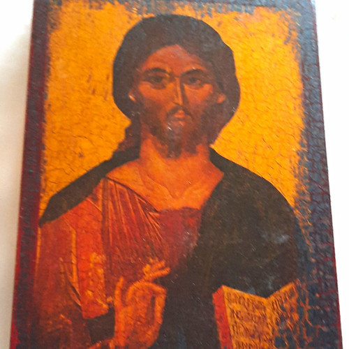 Religiöse ikone christos - ,