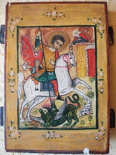 Vintage orthodoxe ikone - vintage,