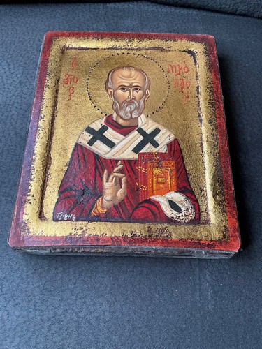 Ikone heiliger nikolaus - ikone,