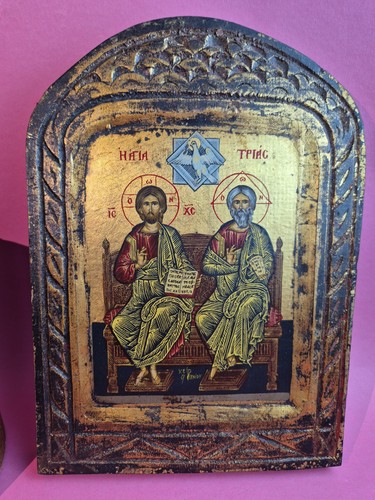 Byzantinische ikone holz - byzantinische,