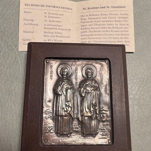 Religiöse ikone kosmas - religiöse, st.