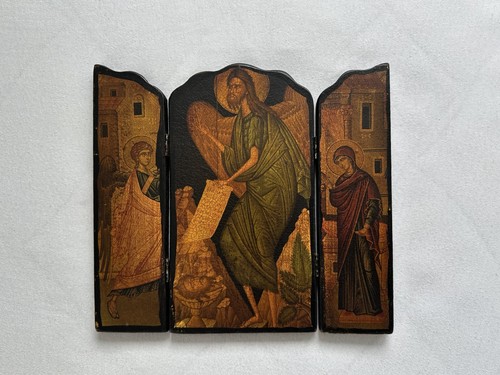 Traditionelle ikone triptychon - traditionelle,