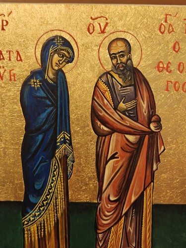 Ikone gottesmutter maria und - ikone,