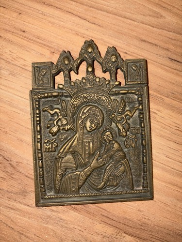 Russische guss ikone - russische, mutter