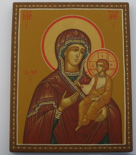 Russische ikone gottesmutter - ikone!,