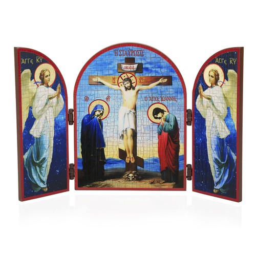 Kreuzigung christi triptychon - christi,