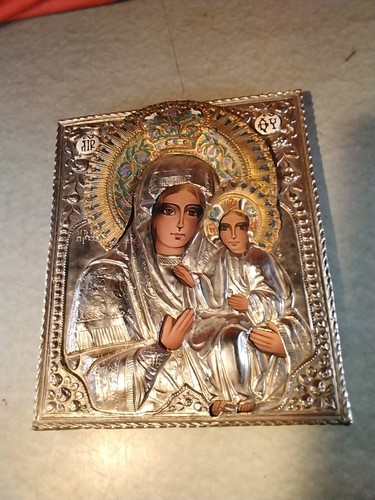 Orthodoxe ikone silber oklad - orthodoxe,