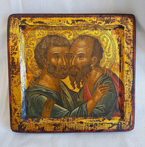 Handbemalte orthodoxe ikone - handbemalte, /