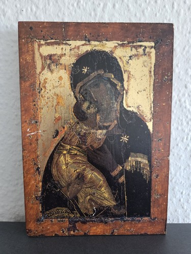 Schöne ikone madonna mit - madonna,