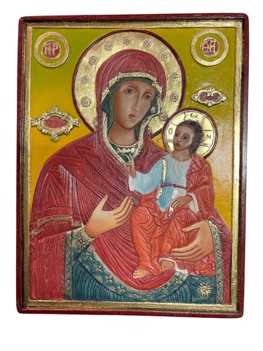 Orthodoxe ikone virgin - ikone, „virgin