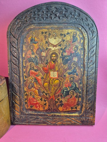 Byzantinische ikone holz - k2),