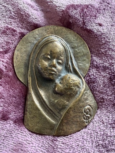 Kleines madonnen wandrelief - kleines,