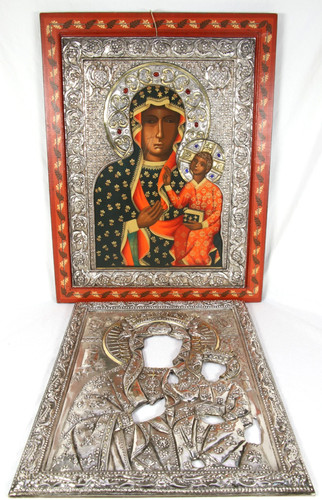 Schwarze madonna tschenstochau - schwarze,