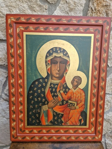 Ikone schwarze madonna 925 - ikone,