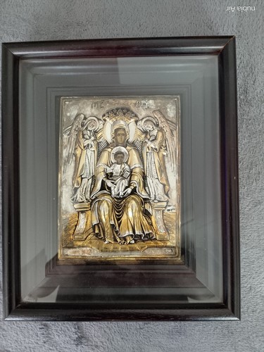 Orthodoxe ikone silber - orthodoxe, ikone,