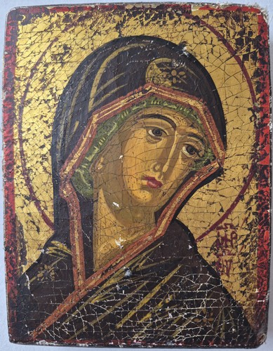 Byzantinische ikone mutter - byzantinische,