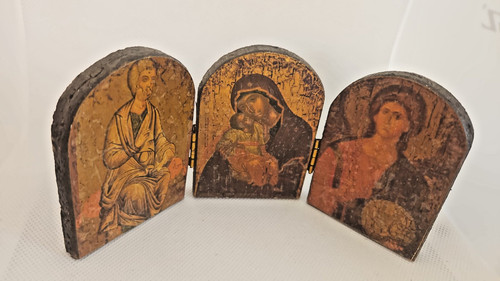 Religiöses klappbild ikone - religiöses,